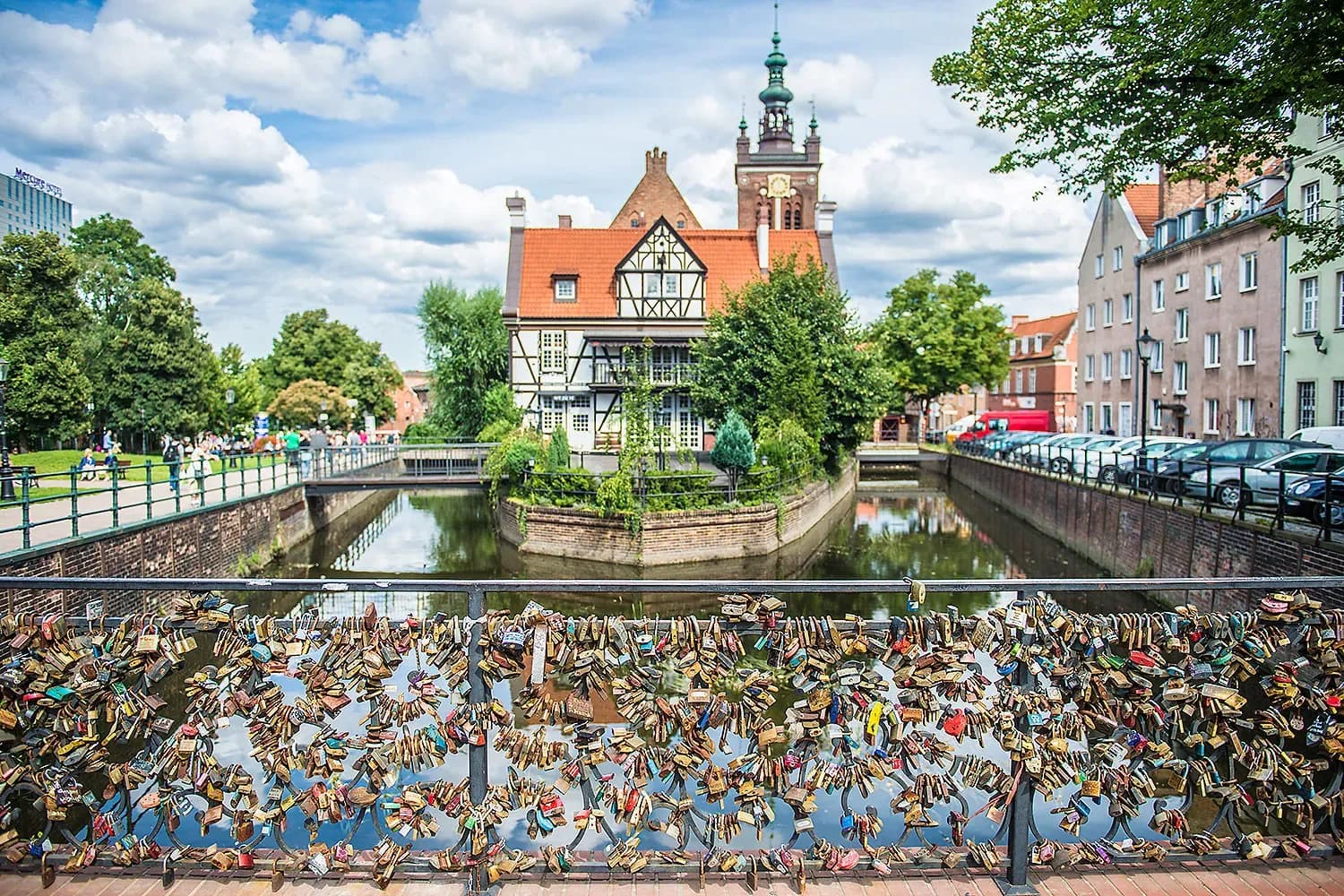 Bread Bridge – Gdańsk's Bridge of Love