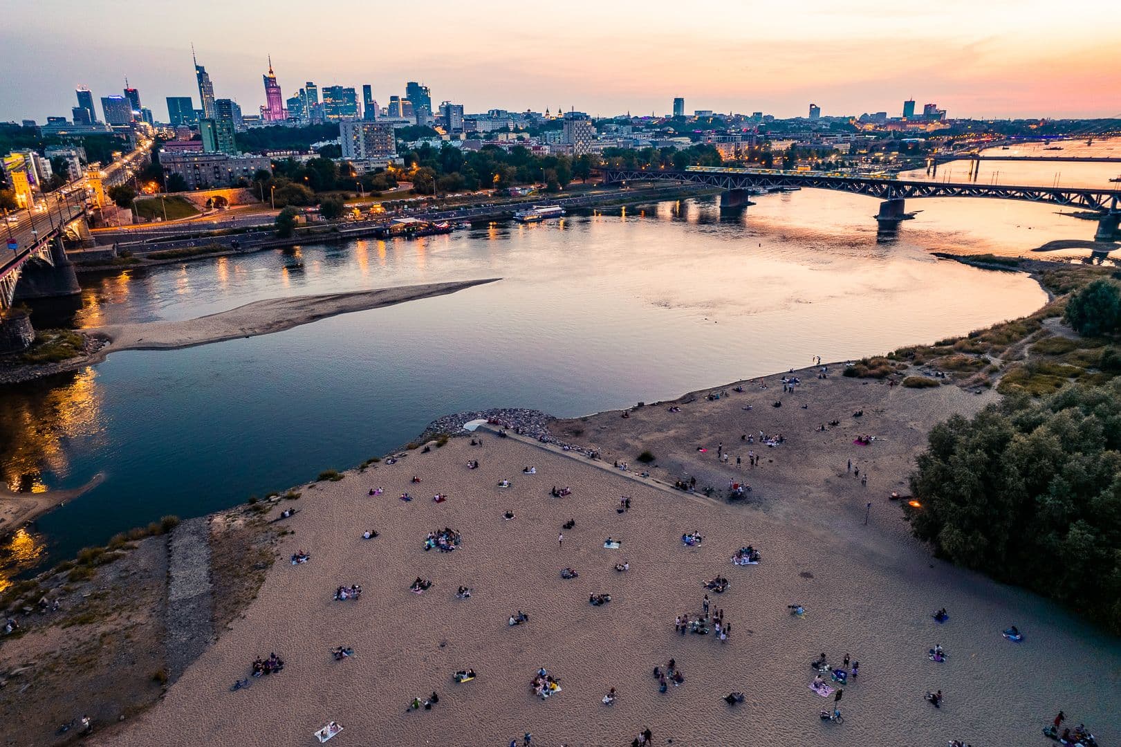 Vistula Boulevards Warsaw